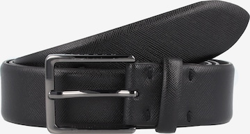 bugatti Belt in Black: front