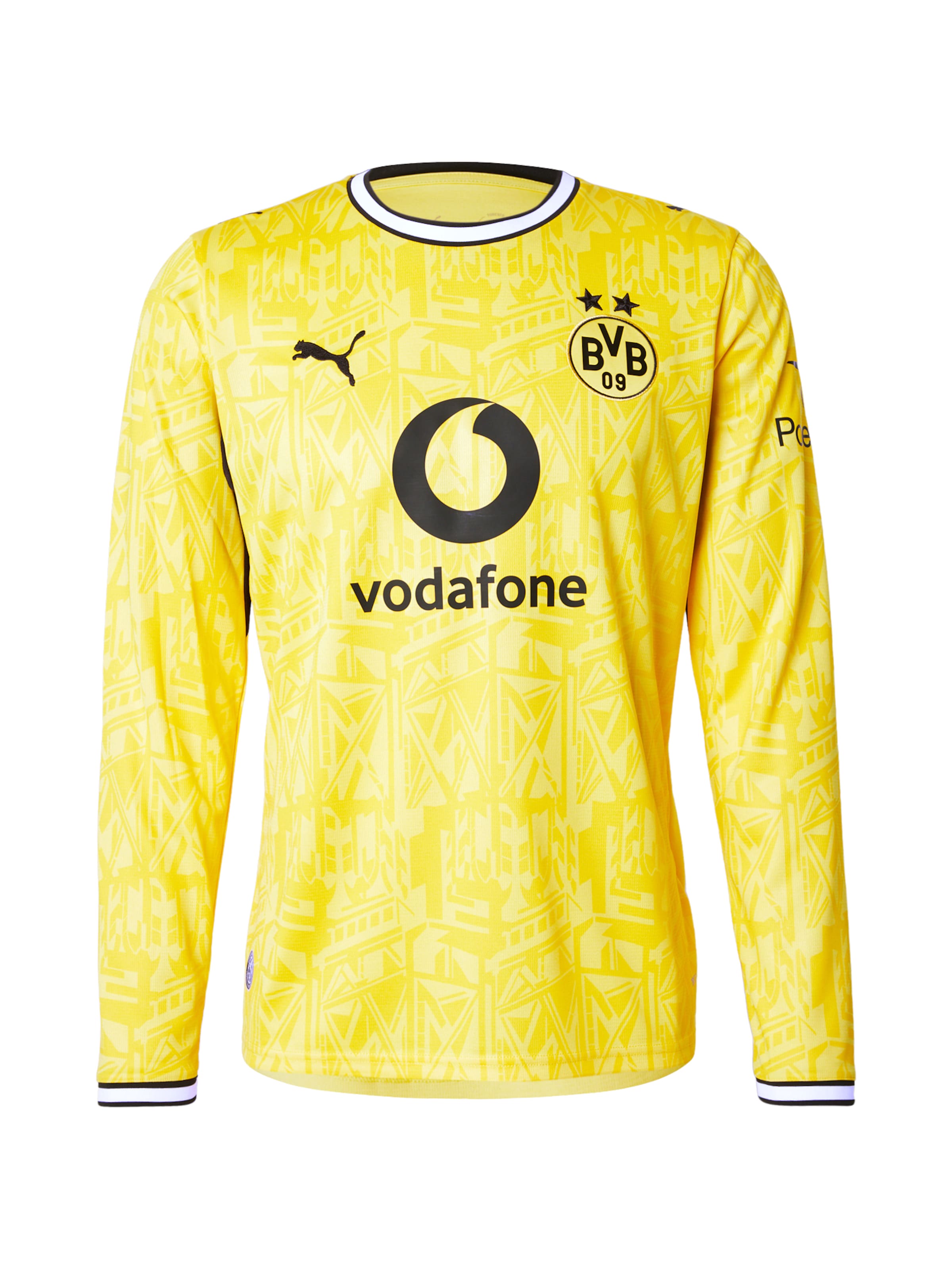 PUMA Tricot 'BVB Home' in Geel: voorkant
