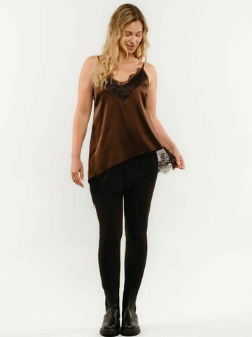 Liberte Essentiel Overdel ' LOLA ASYMTERIC ' i brun