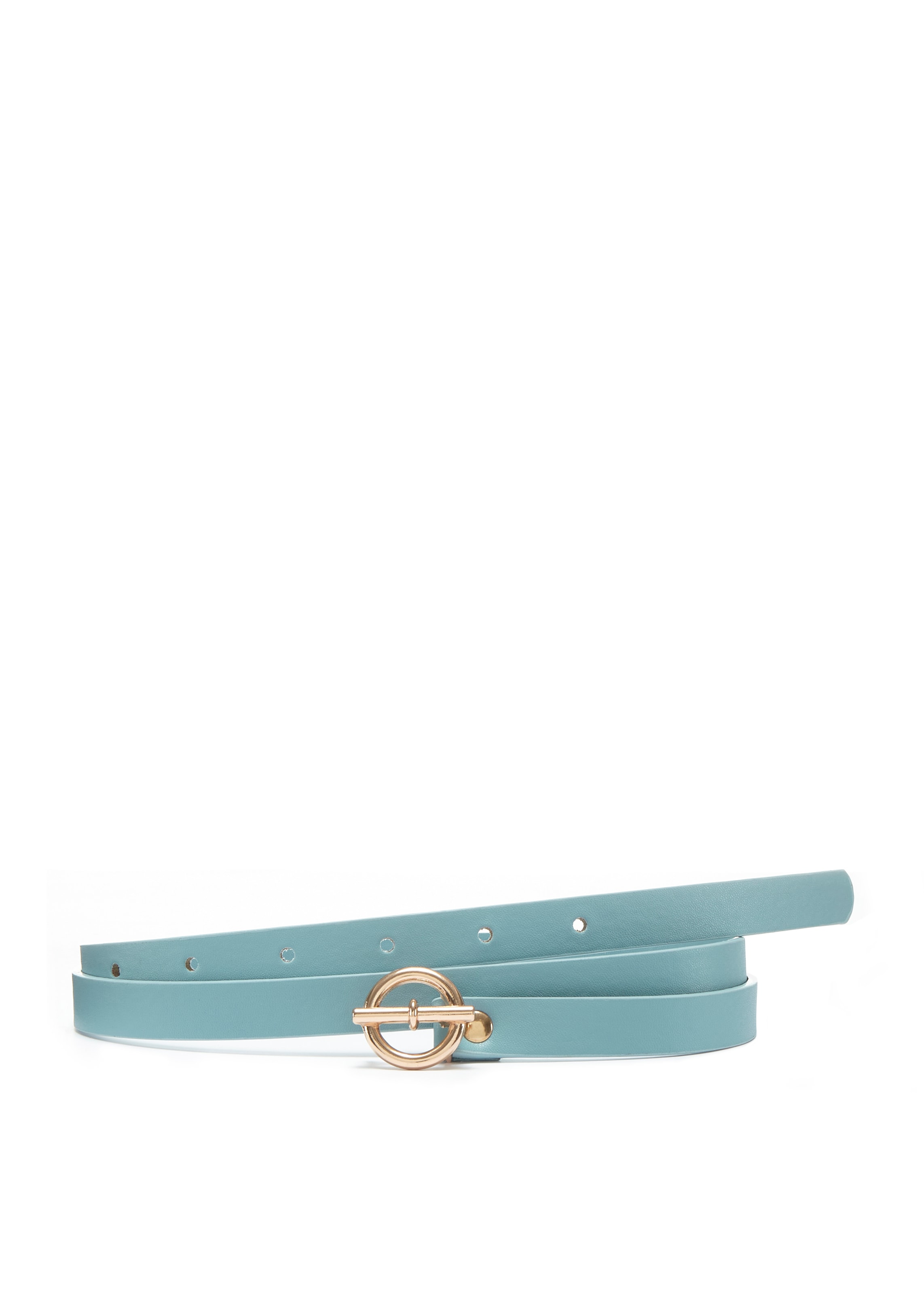 LASCANA Bälte i pastellblå / guld, Produktvy