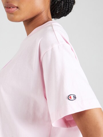 Maglietta di Champion Authentic Athletic Apparel in rosa