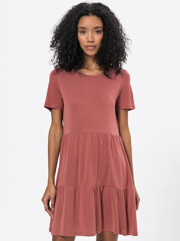 VERO MODA - Vestido 'FILLI CALIA' en rojo: frente