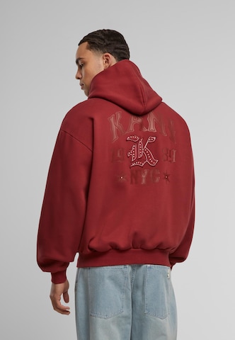 Karl Kani - Casaco em moletão em vermelho