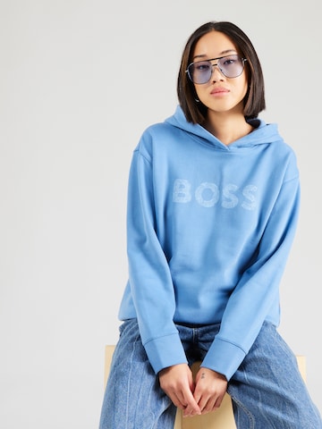 BOSS Orange Sweatshirt 'Edelight' in Blue