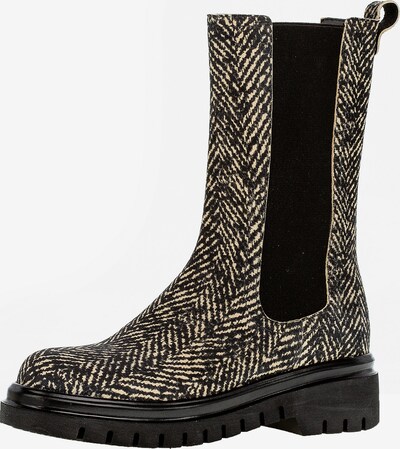 GABOR Chelsea Boots in creme / schwarz, Produktansicht