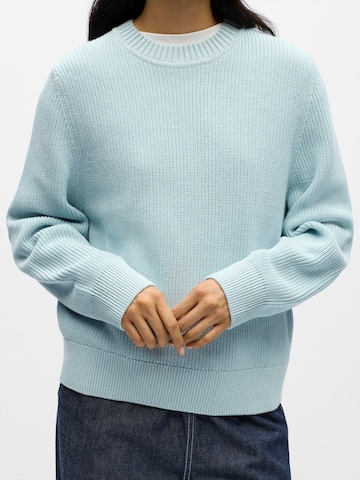 Pulover 'OBJFLO' de la OBJECT pe albastru