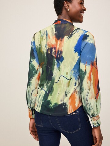 Chemisier Next en bleu