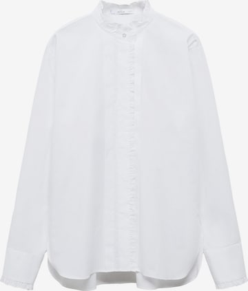 MANGO Blouse 'Carla' in White: front