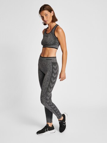 Skinny Pantalon de sport 'UNA' Hummel en noir