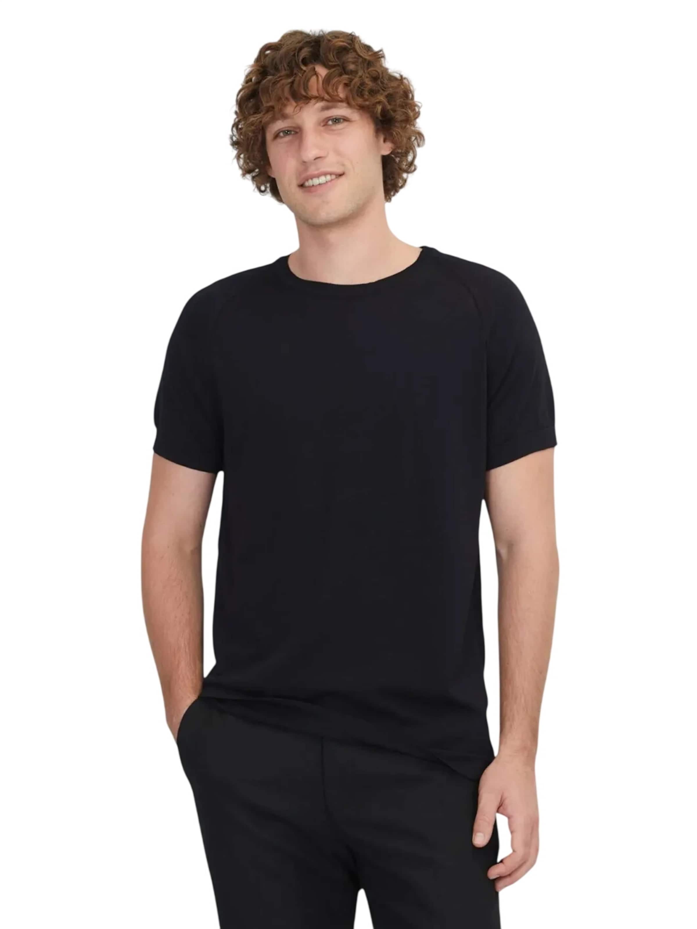 KİP Shirt in Zwart: voorkant
