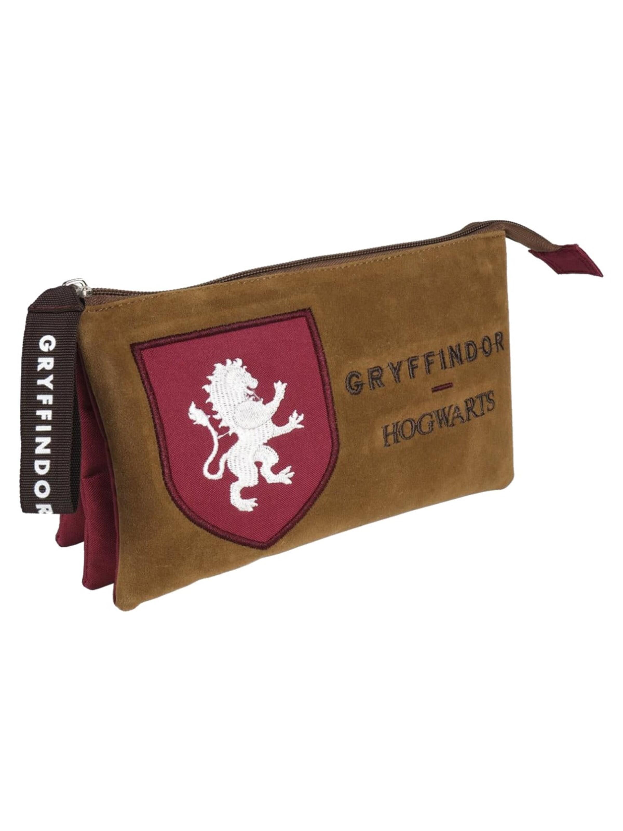 Harry Potter Kulturtasche 'Warner Bros Harry Potter Gryffindor Toilettas Etui 22x12x3cm'‌‌‌‌‌‌‌‌ in Braun: Vorderseite