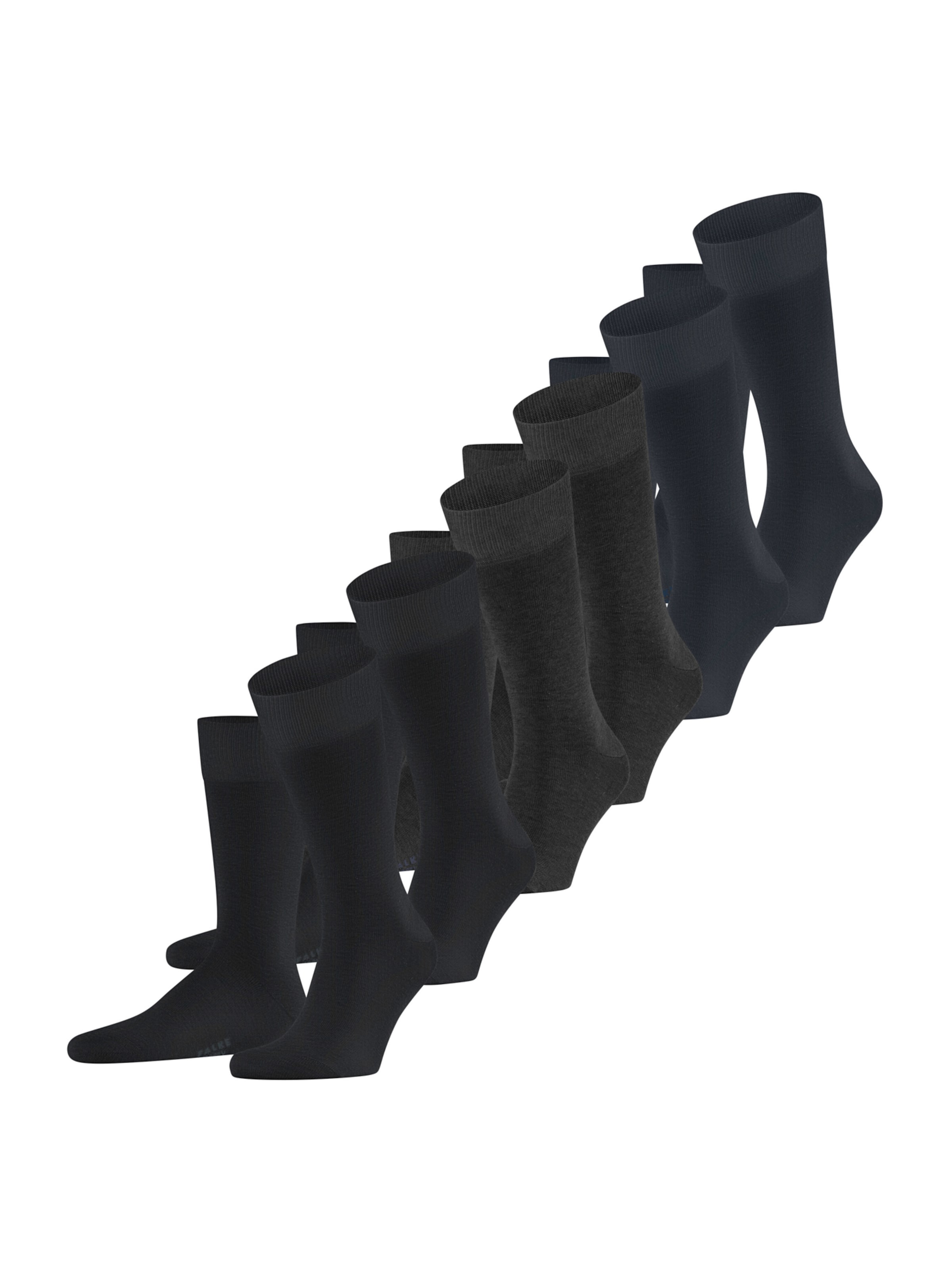 FALKE Ponožky 'Happy' - Modrá: predná strana