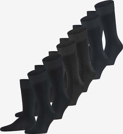 Kojinės 'Happy' iš FALKE, spalva – tamsiai mėlyna / juoda, Prekių apžvalga