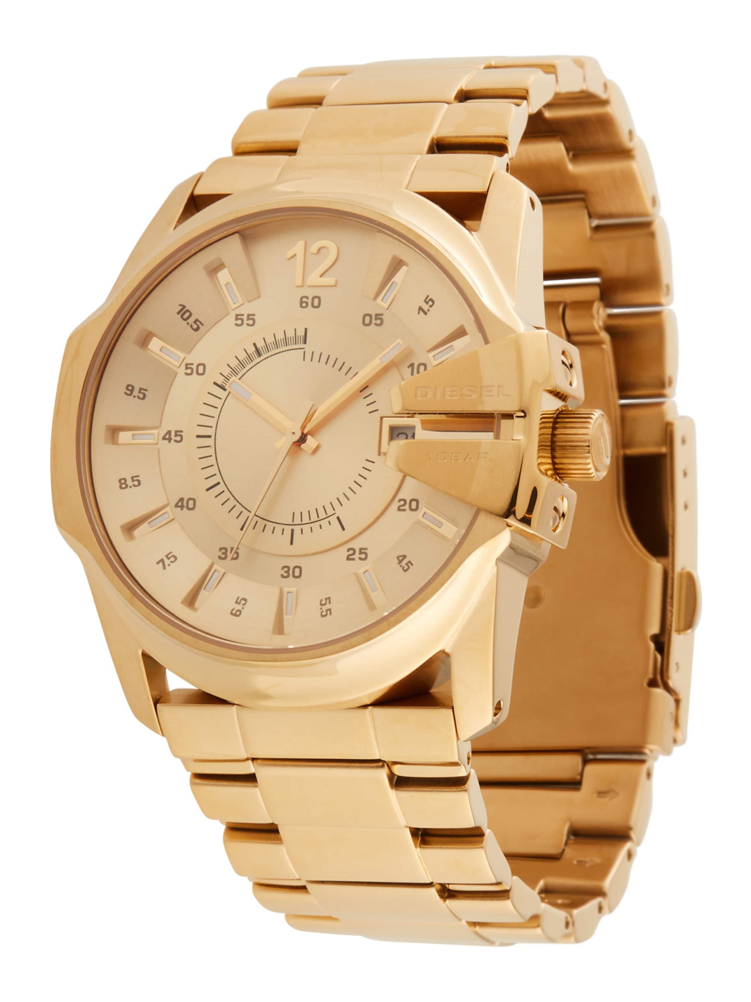 DIESEL Analoog horloge in Goud: voorkant