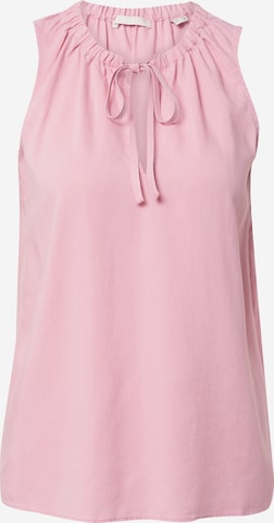 ESPRIT Μπλούζα σε ροζ: μπροστά
