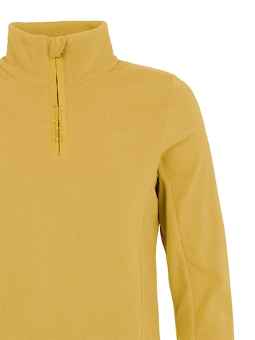 PROTEST Sportsweatshirt 'MUTEZ' in Gelb