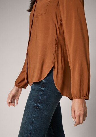 comma casual identity Blouse in Brown