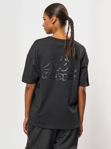 KAPPA Shirt ' Logo Soy ' in Zwart