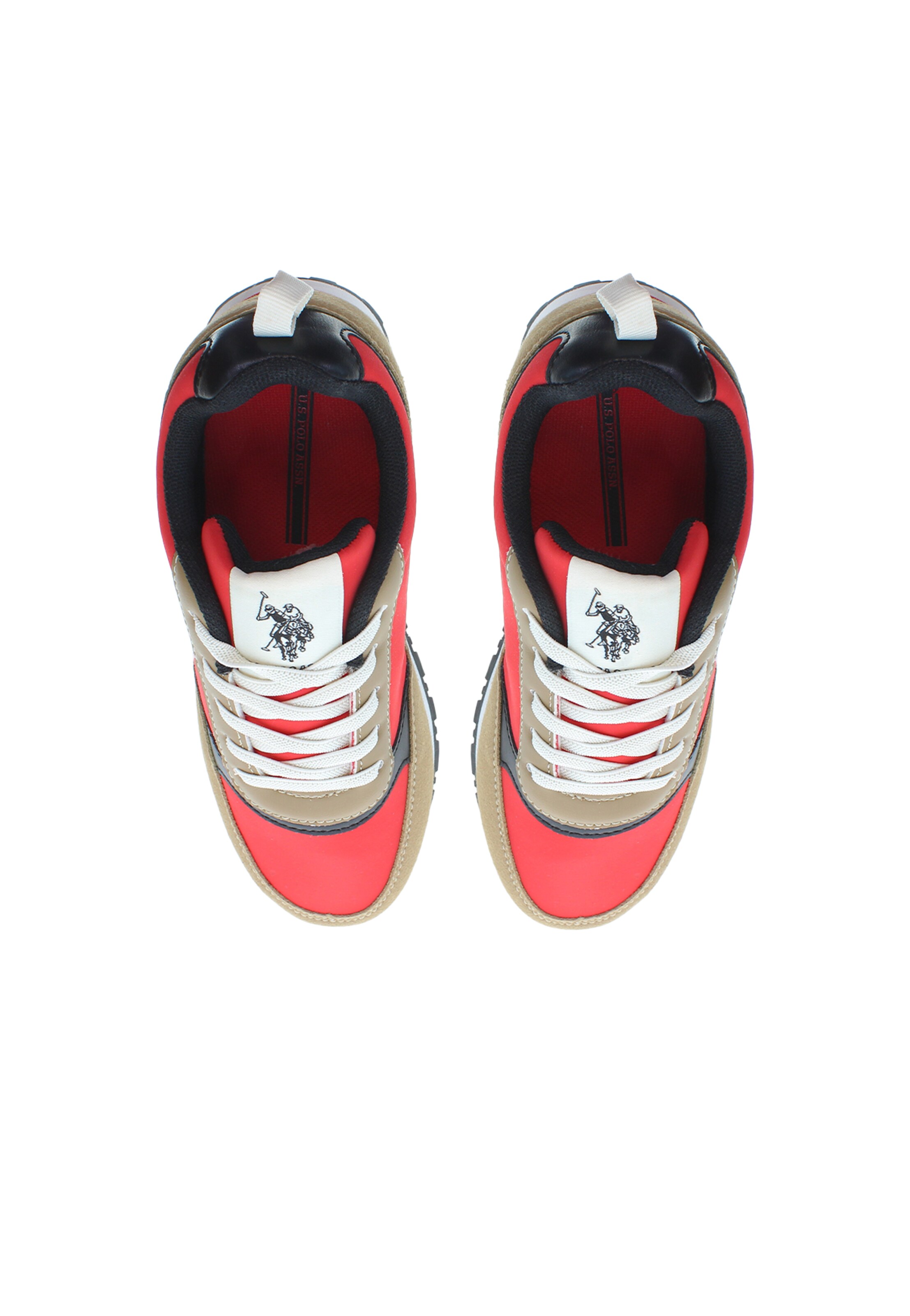 U.S. POLO ASSN. Sneaker 'NOBIK013K/5NH4' in Rot