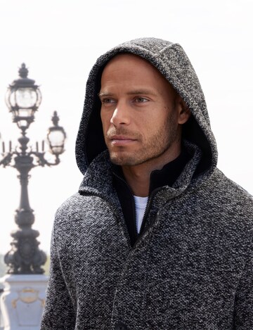 JOHN DEVIN Strickjacke in Schwarz