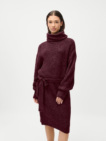 LeGer by Lena Gercke Трикотажное платье 'Colleen' в Лиловый: спереди