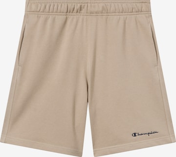 Champion Authentic Athletic Apparel Pants in Brown: front