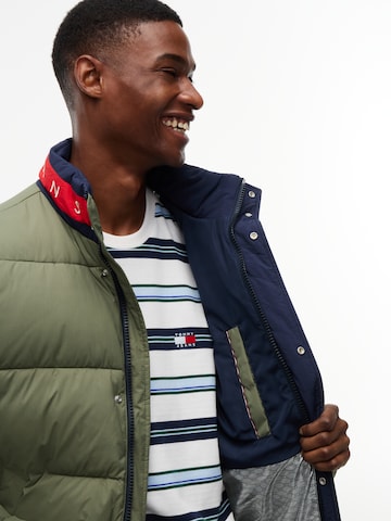 Tommy Jeans - Casaco meia-estação 'VAIL' em verde