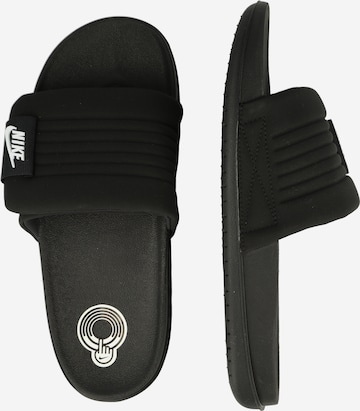 Nike SportswearNatikače s potpeticom 'OFFCOURT ADJUST SLIDE' - crna boja