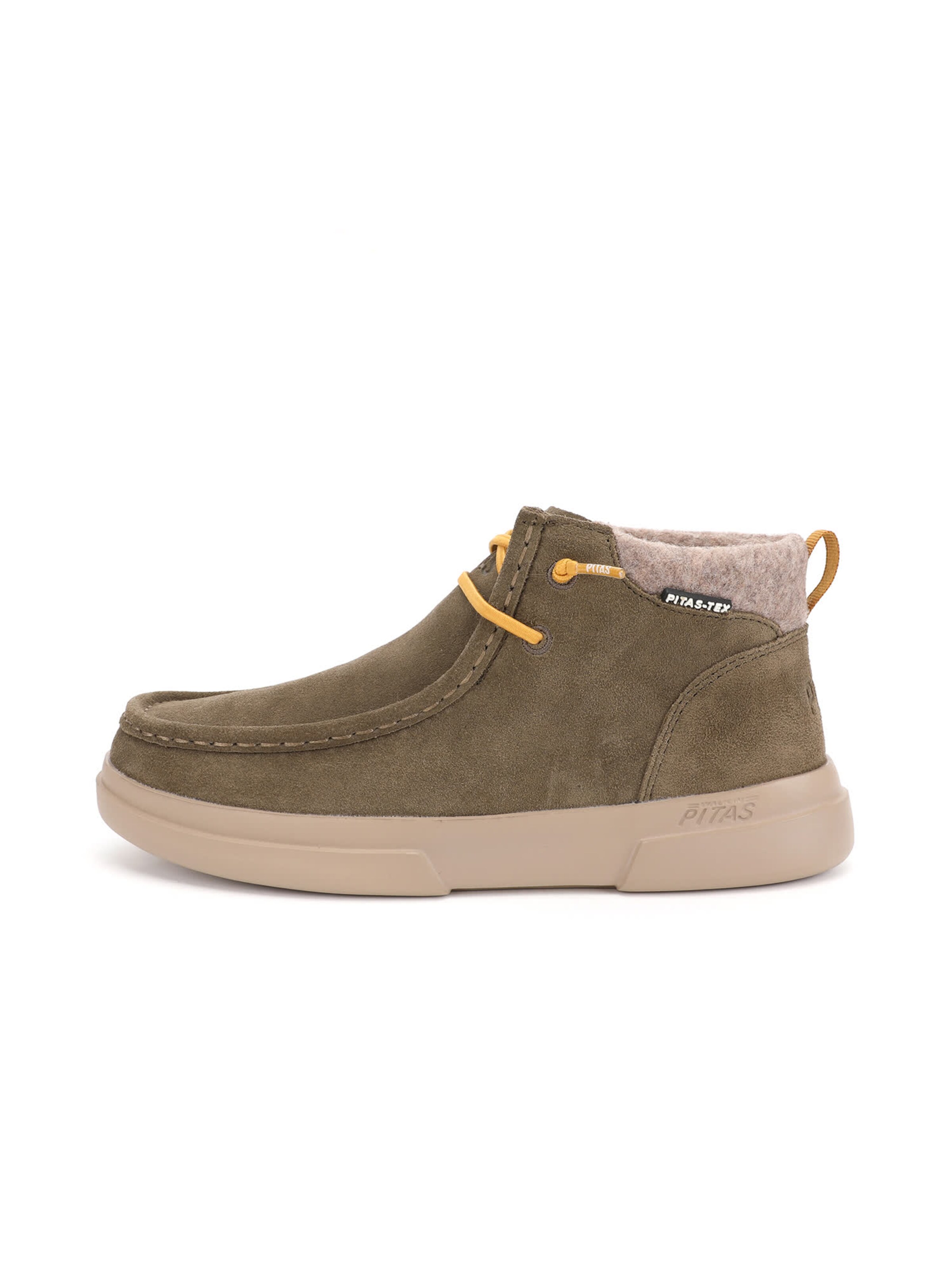 Walk In Pitas Slippers ' GARDA ' in Green