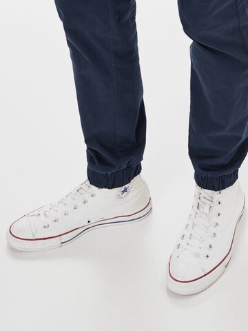 Only & Sons Tapered Hose 'Linus' in Blau