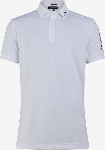 J.Lindeberg Functioneel shirt 'Tour Tech' in Wit: voorkant