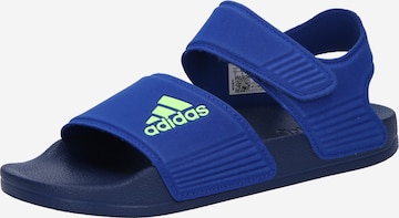 ADIDAS PERFORMANCE Badeschuh 'Adilette' in Blau: Vorderseite