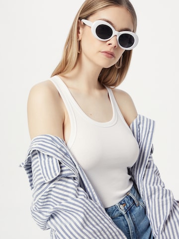 WEEKDAY Top in Blau