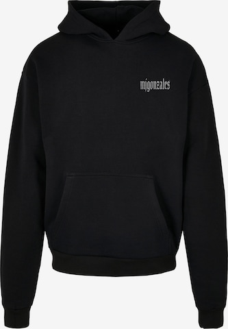 MJ Gonzales Sweatshirt 'Lady Of Grace' in Black: front
