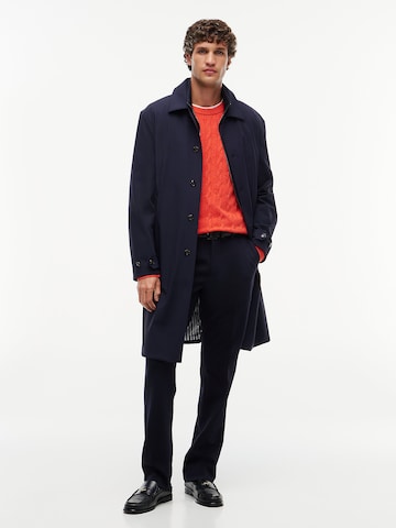 TOMMY HILFIGER Tussenjas in Blauw: voorkant