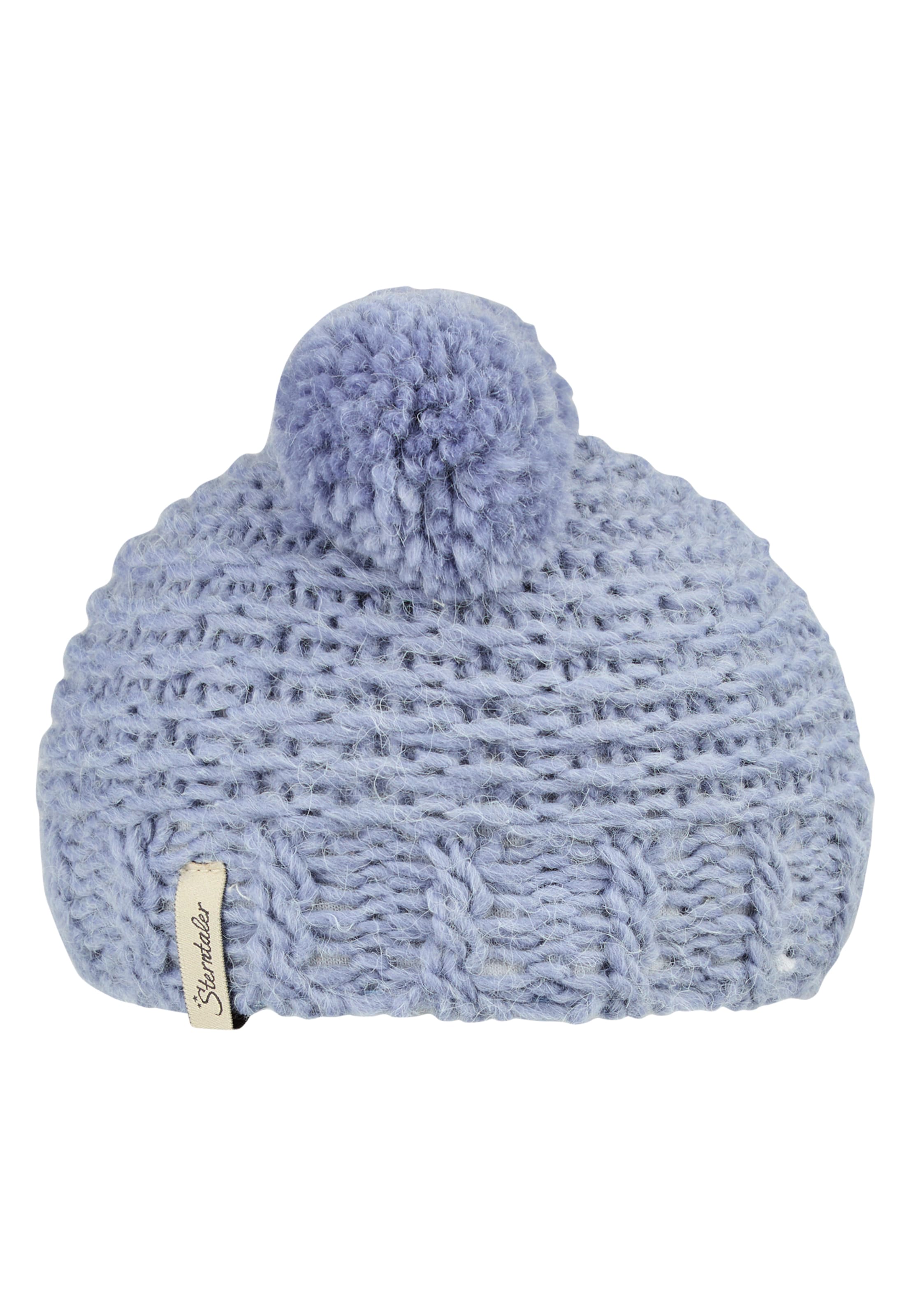 STERNTALER Beanie in Blue: front