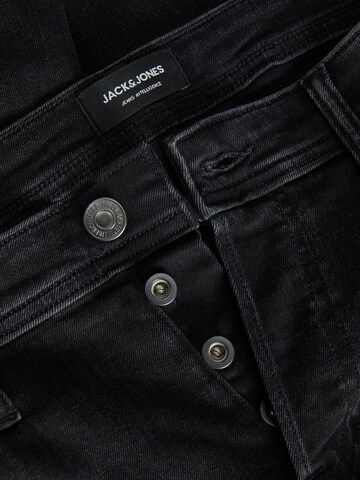 JACK & JONES Slimfit Farkut 'GLENN' värissä musta