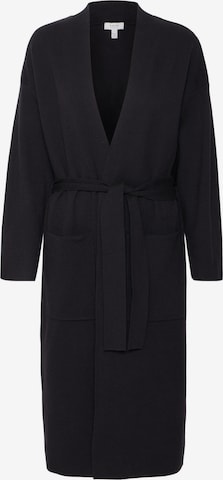 b.young Gebreid vest 'Miran' in Zwart: voorkant