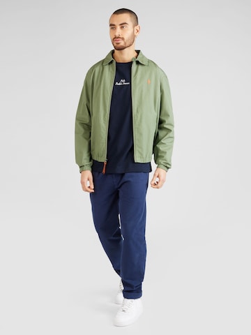 Polo Ralph Lauren Regular Fit Overgangsjakke 'BAYPORT' i grøn