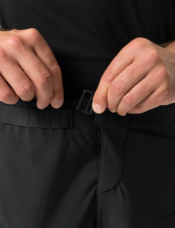 VAUDE Regular Workout Pants 'Moab Pro' in Black