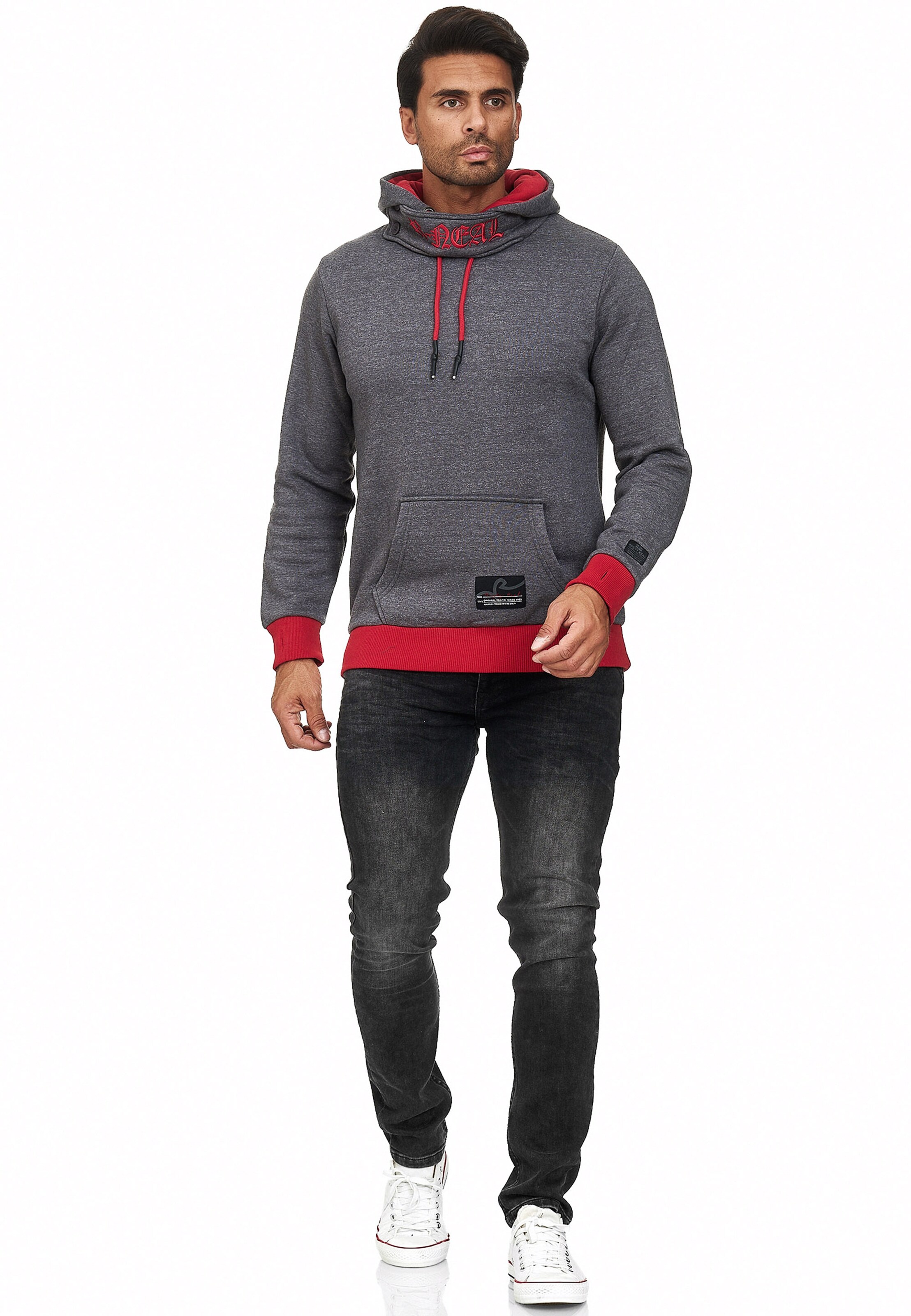 Sweat-shirt Rusty Neal en gris