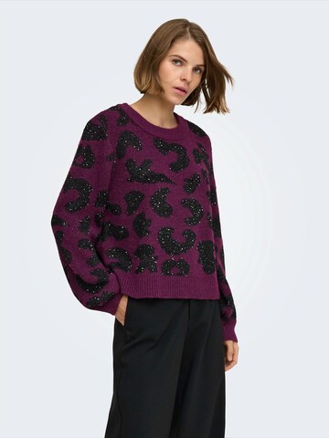 ONLY Pullover 'ONLDOFFA' in Lila: Vorderseite