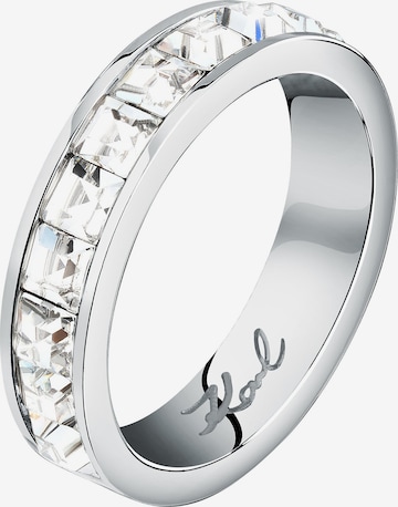 Karl Lagerfeld Ring in Silber: Vorderseite