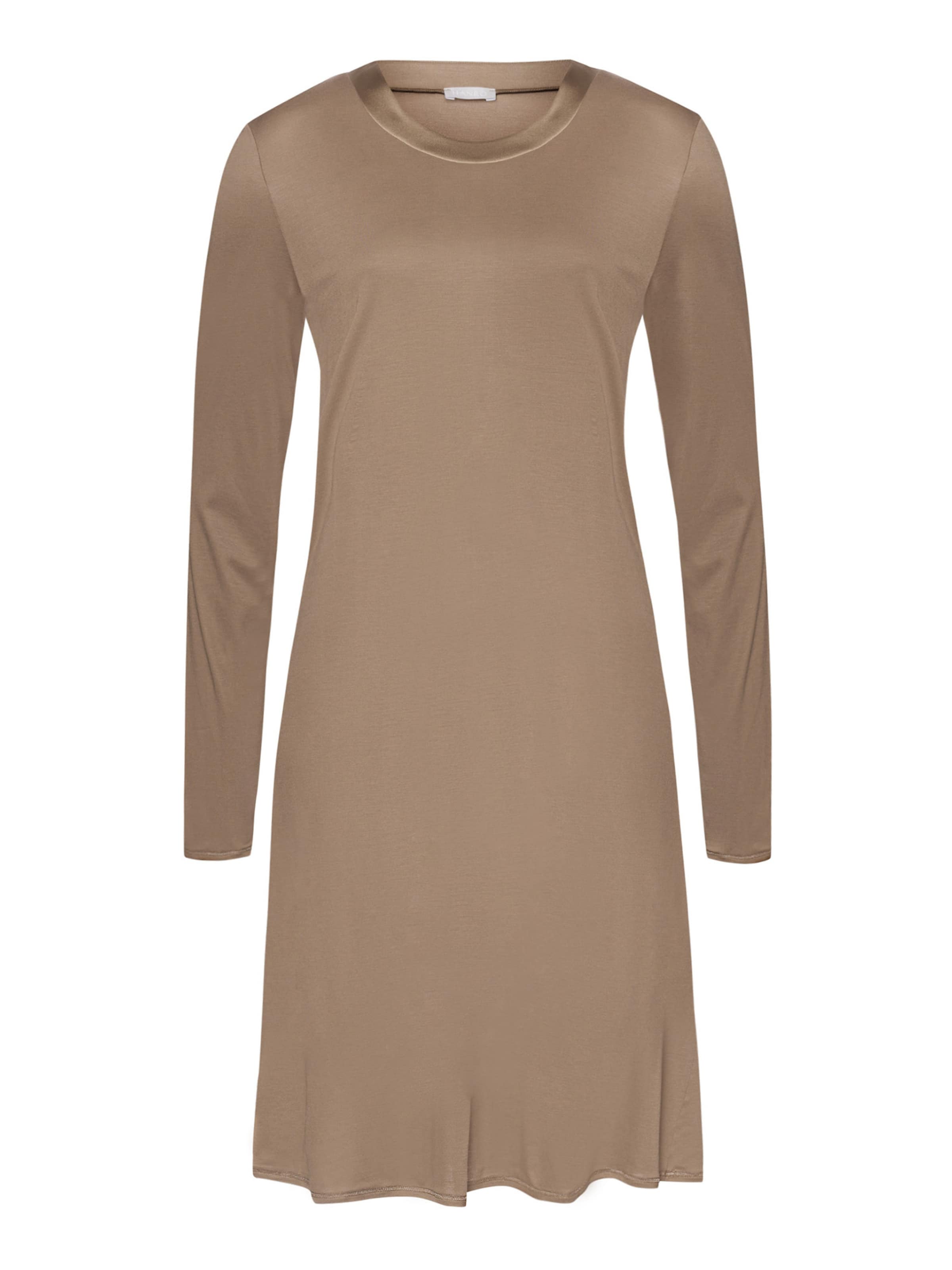 Chemise de nuit Hanro en marron : devant