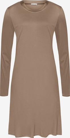 Hanro Nightgown in Brown: front