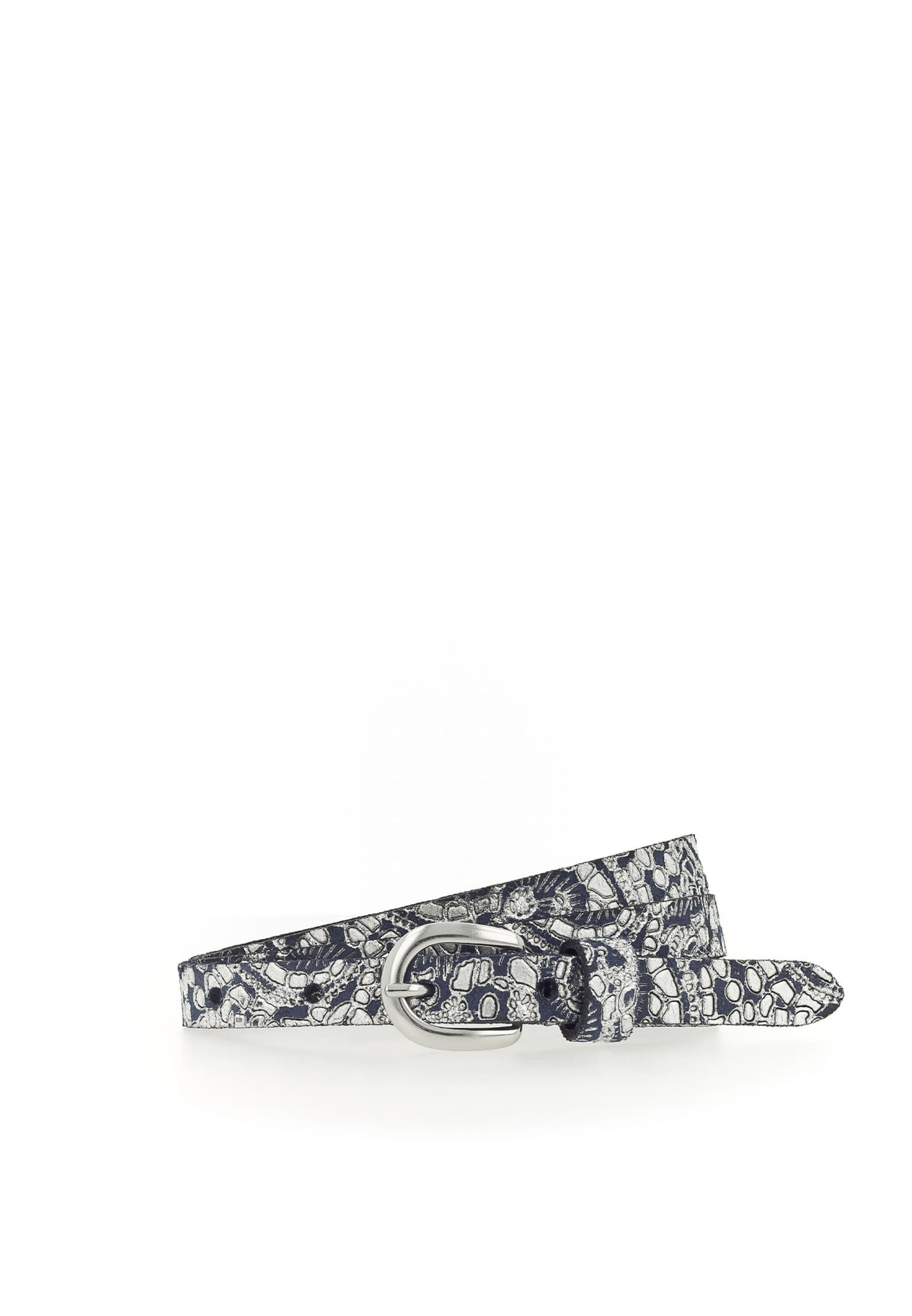 Tamaris Gürtel 'Essential Classics' in Grau: Vorderseite