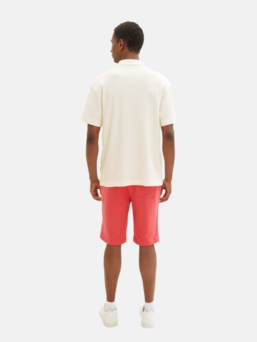 TOM TAILOR Regular Shorts in Rot