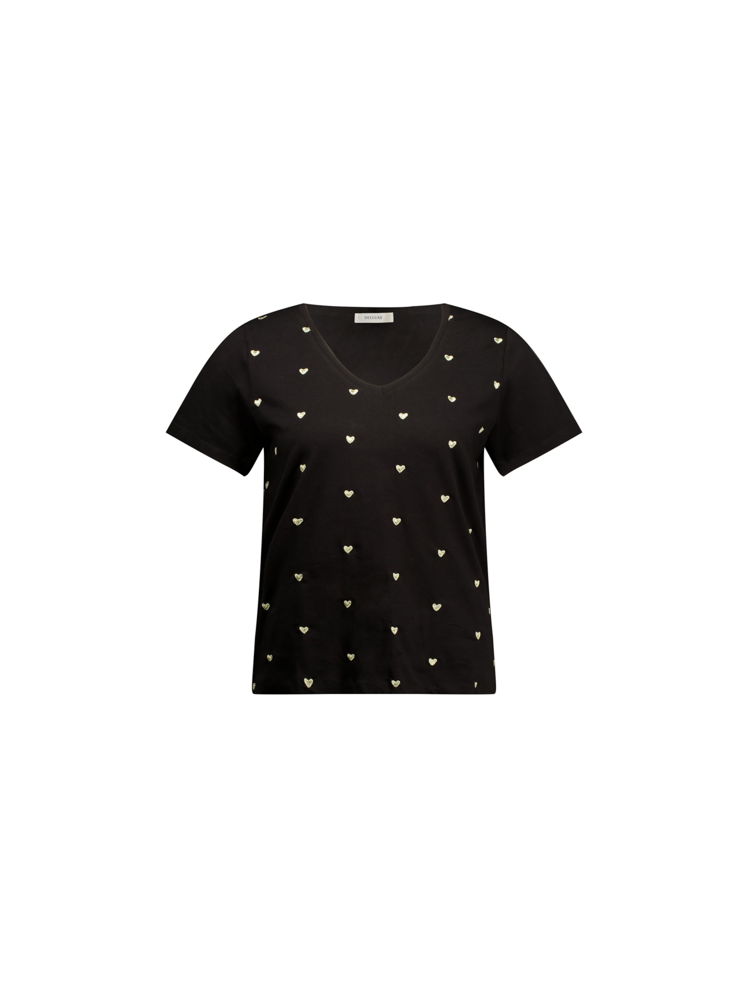 T-Shirt 'Hearty' Deeluxe en noir : devant