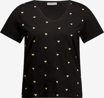 T-Shirt 'Hearty' Deeluxe en noir : devant