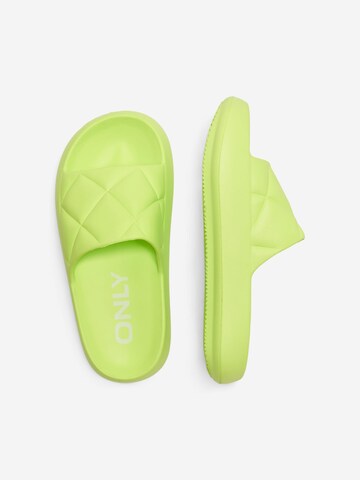 ONLY Huisschoenen 'Mave' in Groen